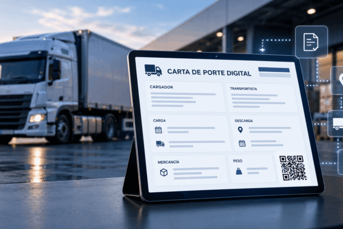 Carta de porte digital obligatoria: todo lo que debes saber